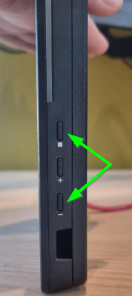 A close up of a device  Description automatically generated