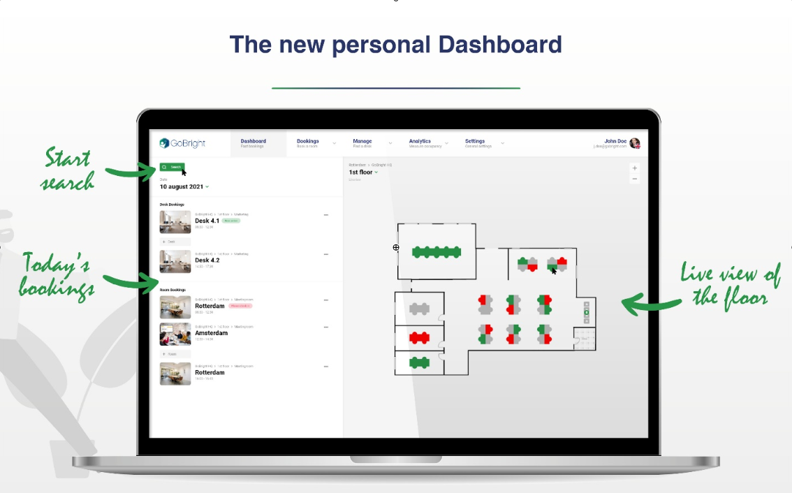 Het nieuwe persoonlijke dashboard met zoekbalk, boekingen van vandaag en live weergave van verdiepingen mceclip0.png