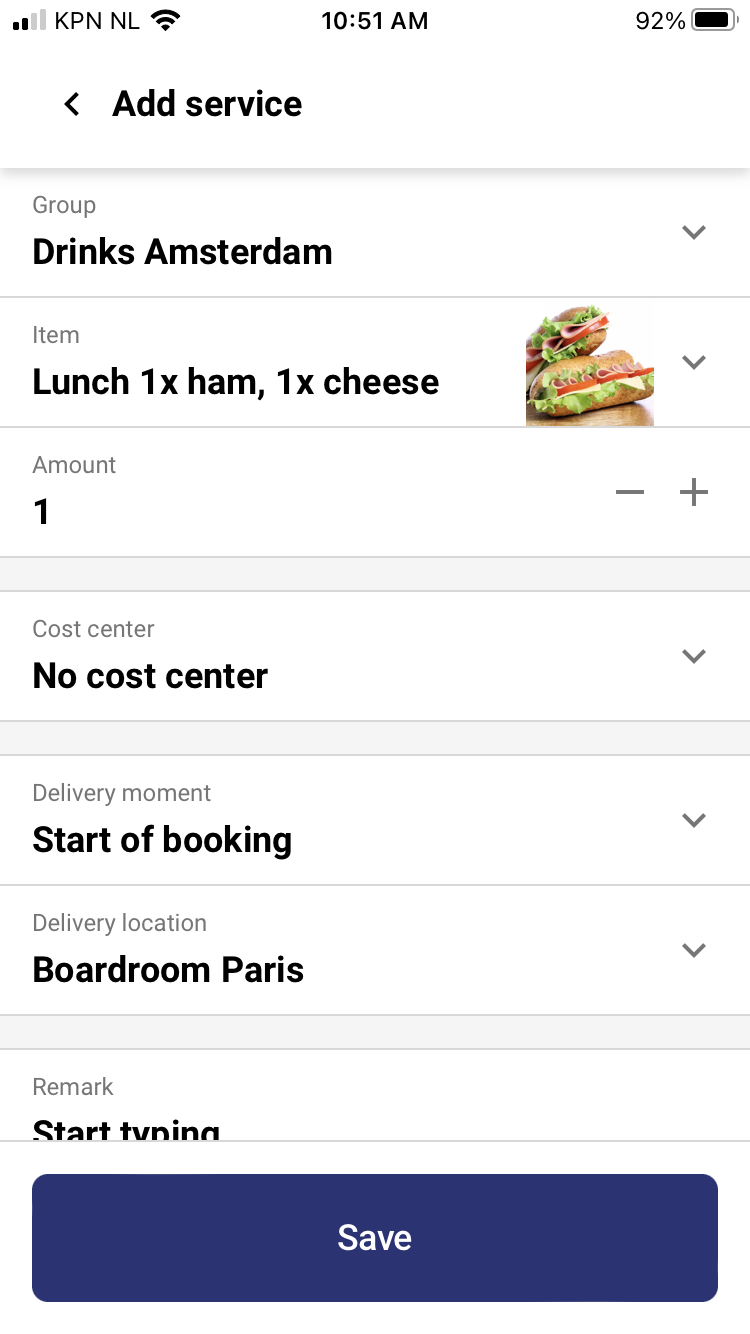 capture d'écran de l'application GoBright avec option de restauration