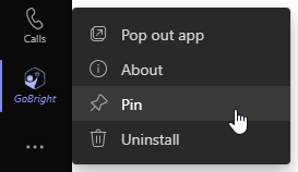 The Pin icon